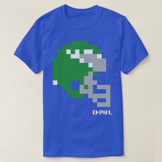 Eagles Tecmo Bowl Helm Mok T-shirt (Design voorkant)