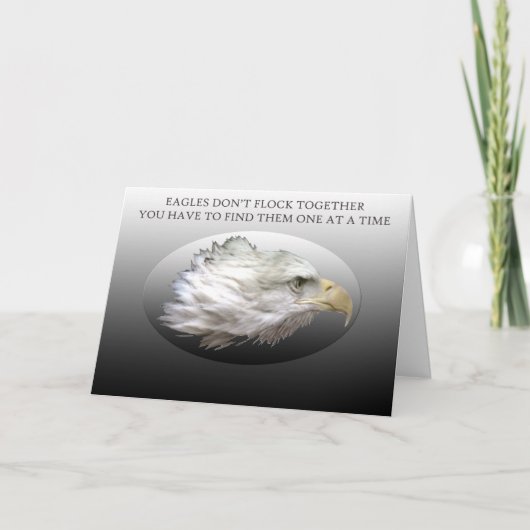 Eagles trekken niet samen kaart (Voorkant)