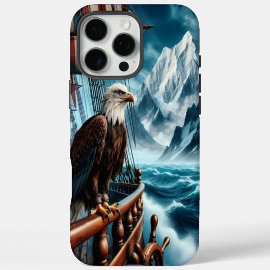 Eagle's Uitzicht van het schip Case-Mate iPhone Case (Achterkant)