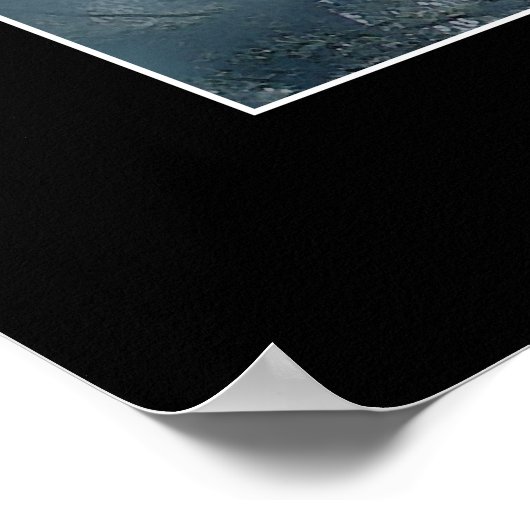 Eagle's Vision Misty Forest Wildlife Fantasy Art Poster (Hoek)