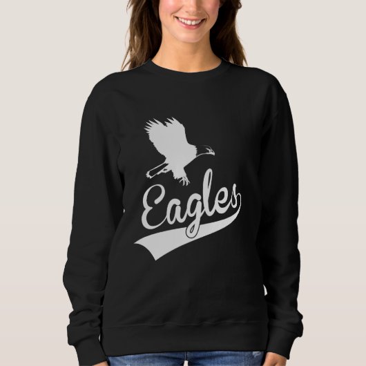 Eagles Vliegende Vogel Inspirerend Design Trui (Voorkant)