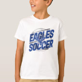 Eagles Voetbal LB, GraphicLoveShop T-shirt (Voorkant)