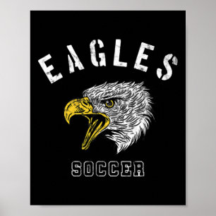 Eagles Voetbalschool Spirit Team Mascotte Spelletj Poster