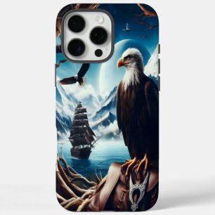 Eagle's Watch Over Het Zee iPhone 16 Pro Max Hoesje
