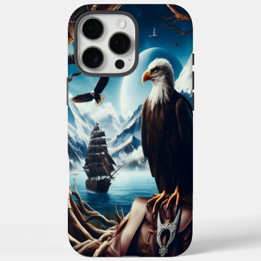 Eagle's Watch Over Het Zee Case-Mate iPhone Case (Achterkant)