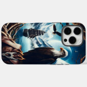 Eagle's Watch Over Het Zee Case-Mate iPhone Case (Achterkant (horizontaal))