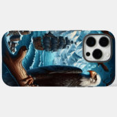Eagle's Watch Over Schip Case-Mate iPhone Case (Achterkant (horizontaal))