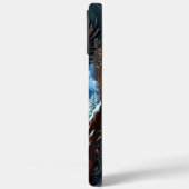 Eagle's Watch Over Winter Zeeen Case-Mate iPhone Case (Achterkant / Links)