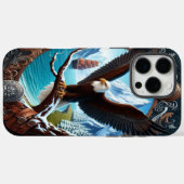 Eagle's Watch Over Winter Zeeen Case-Mate iPhone Case (Achterkant (horizontaal))