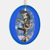 Eagles Wings - Isaiah 40:31 Keramisch Ornament (Rechts)