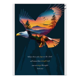 Eagles Wings Poster
