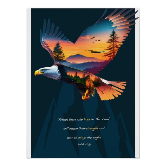 Eagles Wings Poster (Voorkant)