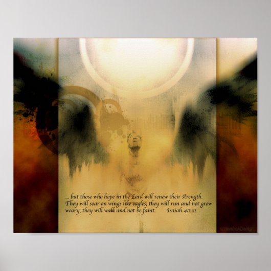 Eagles Wings Poster (Voorkant)