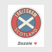 Eaglesham, Schotland Sticker (Vel)