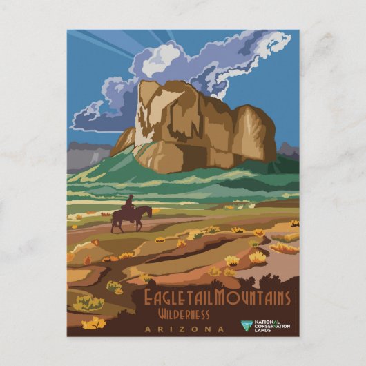 Eagletail Mountains Briefkaart (Voorkant)