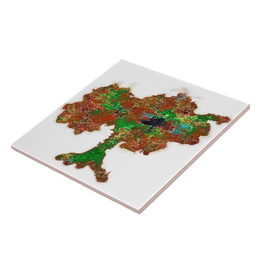 Eak-boomruitenprobleem Tegeltje (Zijkant)