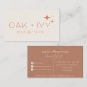 Eak + Ivy Visitekaartje (Voorkant / Achterkant)