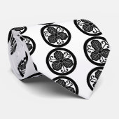 Eak met wijnstokken in cirkel stropdas (Opgerold)