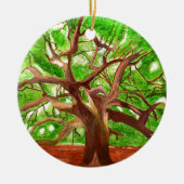 Eak-structuur Keramisch Ornament (Voorkant)