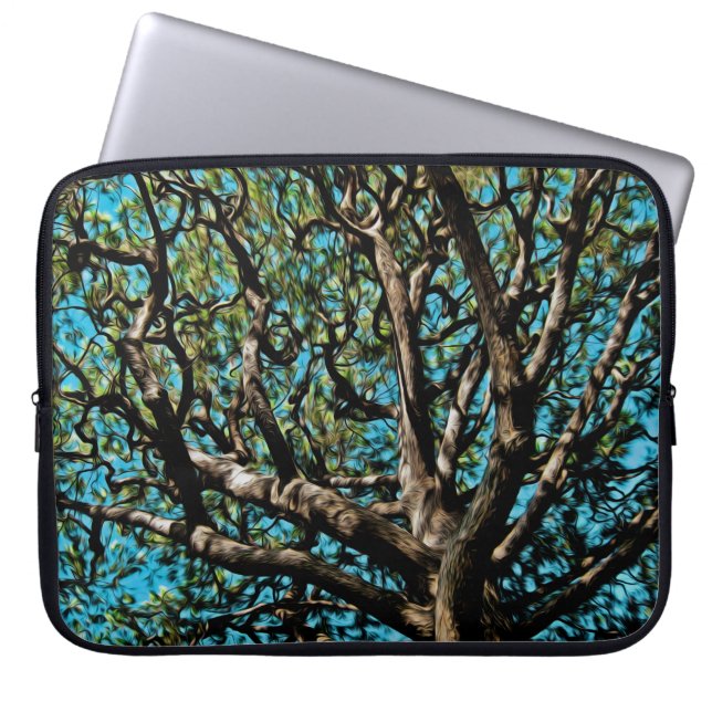 Eak-structuur Laptop Sleeve (Voorkant)