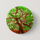 Eak-structuur Ronde Button 5,7 Cm (Voorkant)
