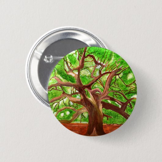 Eak-structuur Ronde Button 5,7 Cm (Voorkant /achterkant)