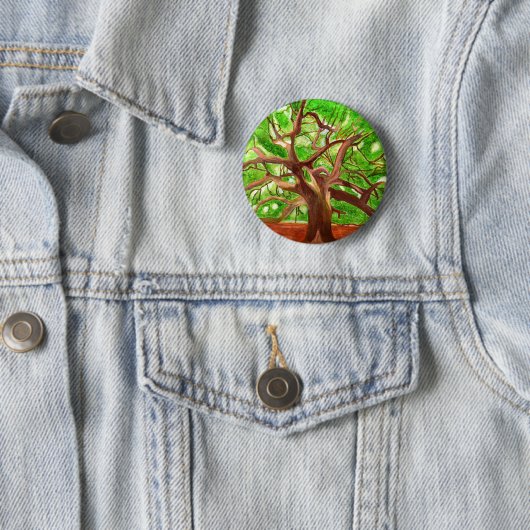 Eak-structuur Ronde Button 5,7 Cm (In situ)