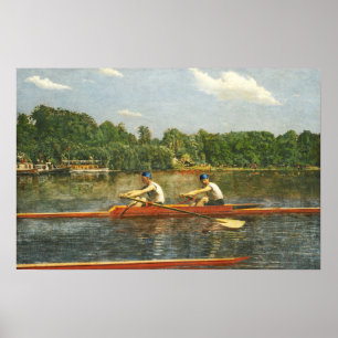 Eakins - De Biglin Brothers Racing Poster