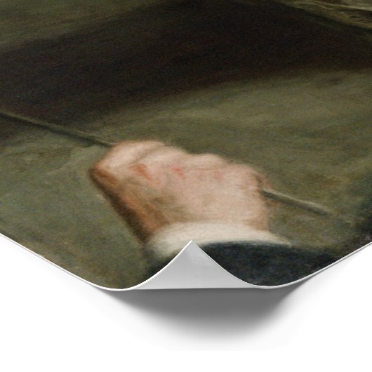 Eakins - de concertzanger poster (Hoek)