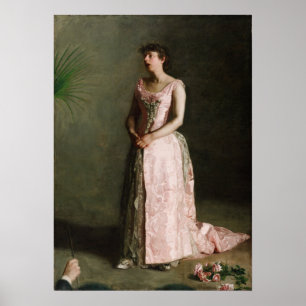 Eakins - de concertzanger poster