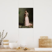 Eakins - de concertzanger poster (Keuken)