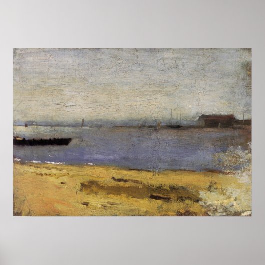 Eakins - Delaware River Scene 1881 Poster (Voorkant)