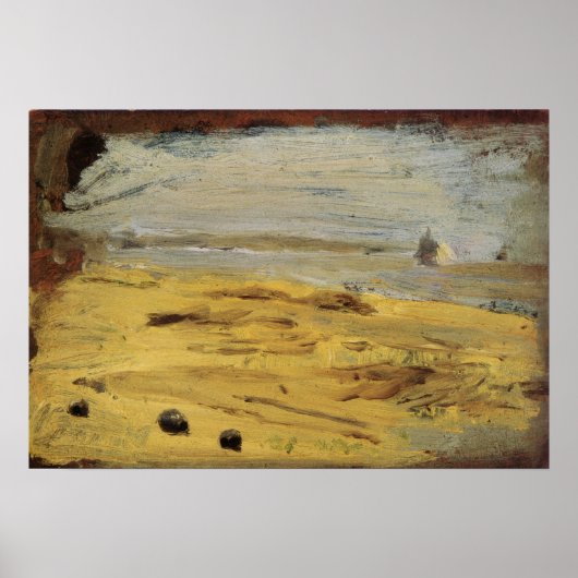 Eakins - kust van de rivier de Delaware , Vist net Poster (Voorkant)