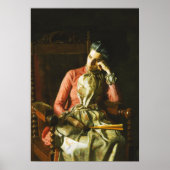 Eakins - Miss Amelia Van Buren Poster (Voorkant)