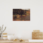 Eakins - Studie voor The Swimming Hole Poster (Keuken)