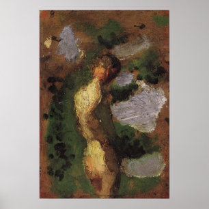 Eakins - Studie voor The Swimming Hole Poster