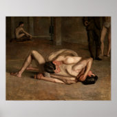 Eakins - Worstelaars Poster (Voorkant)