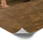 Eakins - Worstelaars Poster (Hoek)