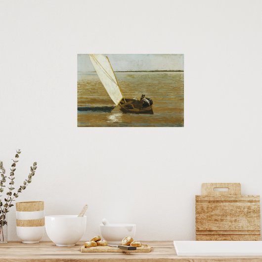 Eakins - zeilen poster (Keuken)