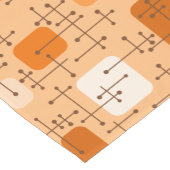 Eames Era Art Crosshairs Sinaasappel 1950 Korte Tafelloper (Hoek)