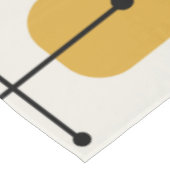 Eames Era Art Crosshairs uit de jaren 1950 Tafelkleed (Gekanteld)