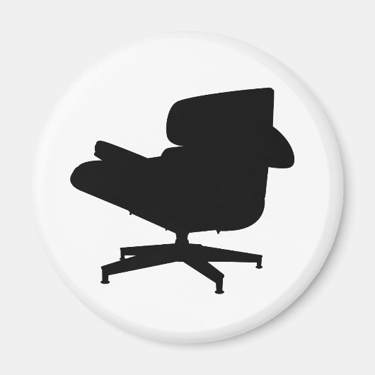 Eames Lounge stoel magneet (Voorkant)