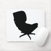 Eames Lounge-voorzitter Mousepad Muismat (Met muis)