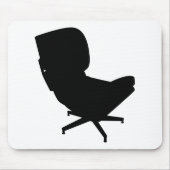 Eames Lounge-voorzitter Mousepad Muismat (Voorkant)