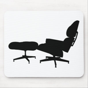 Eames Lounge-voorzitter & Ottoman Muismat