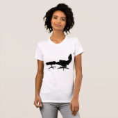 Eames Lounge-voorzitter & Ottoman T-Shirt (Voorkant volledig)