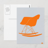 Eames Rocking-stoel Briefkaart (Voorkant / Achterkant)