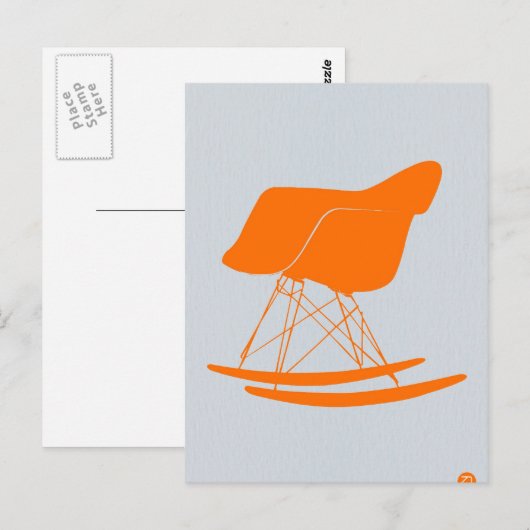 Eames Rocking-stoel Briefkaart (Voorkant / Achterkant)
