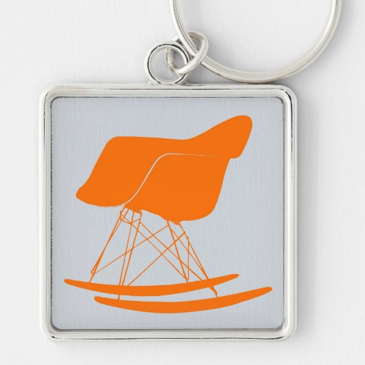 Eames Rocking-stoel Sleutelhanger (Voorkant)