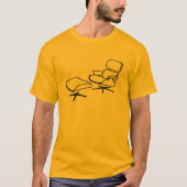Eames-stoel met Ottoman T-shirt (Voorkant)